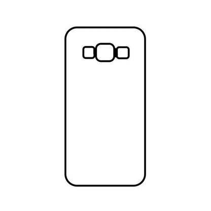 Coque-sublimation.fr Coque Sublimable Samsung Galaxy J7 2016 Coque Sublimation Samsung Galaxy J - Contour noir Coque Sublimation Samsung Galaxy J - Contour noir