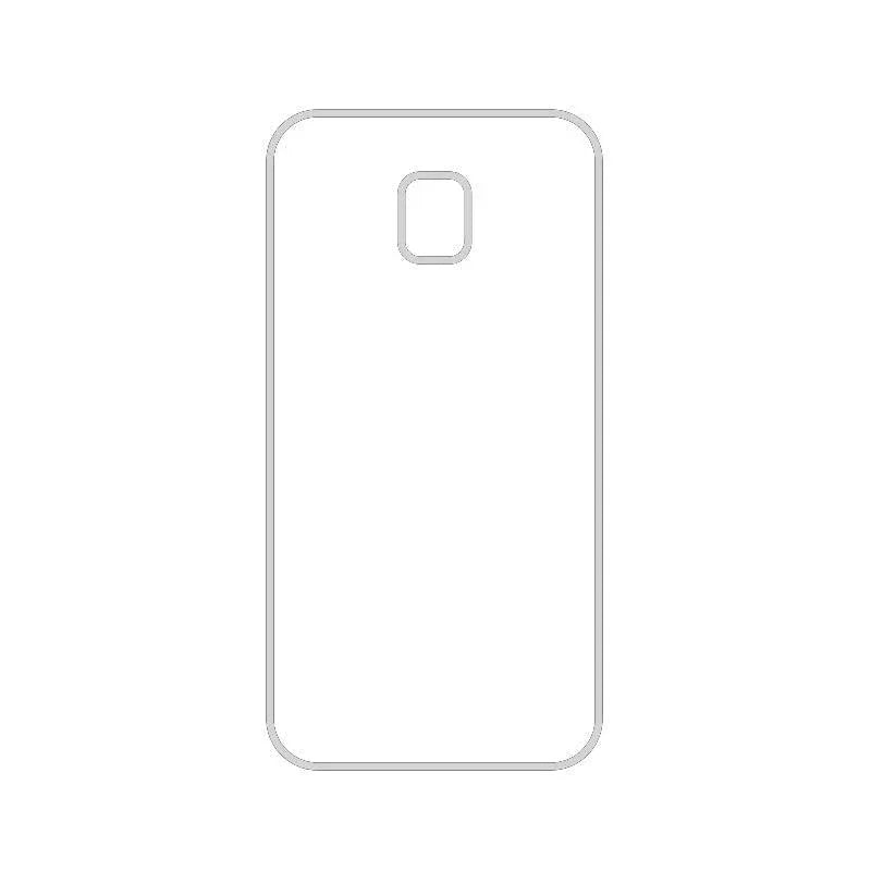 Coque-sublimation.fr Coque Sublimable Samsung Galaxy J3 2018 Coque Sublimation Samsung Galaxy J - Contour transparent Coque Sublimation Samsung Galaxy J - Contour transparent