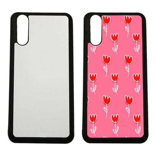 Custodia per sublimazione Huawei P - Bordo nero