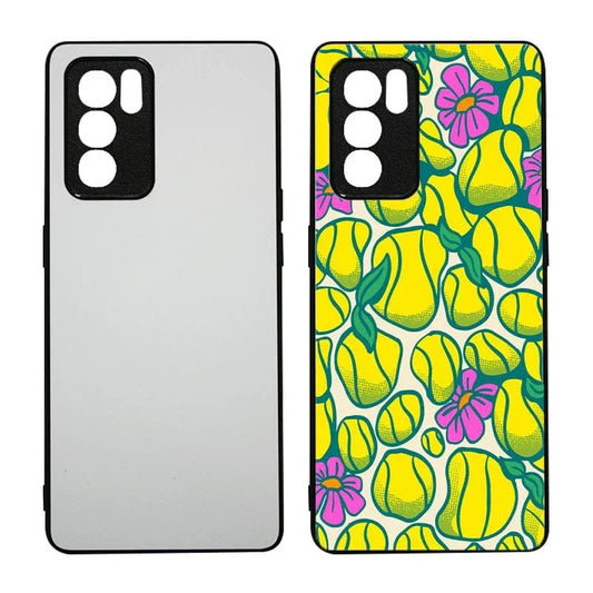 Custodia per sublimazione Oppo Reno - Bordo nero
