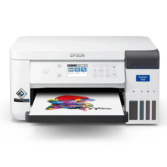 Epson imprimante à sublimation SC-F100 + 1 Jeu d'encre