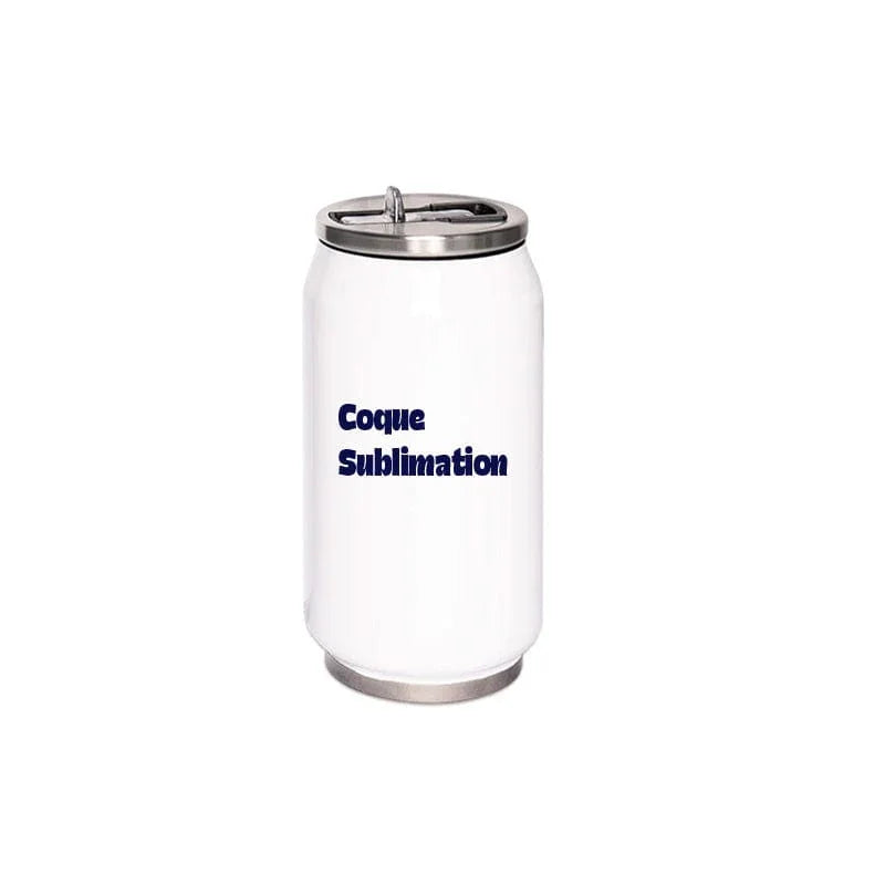 Coque sublimation Gourde Gourde canette blanche sublimable 350ml Gourde canette blanche sublimable 350ml