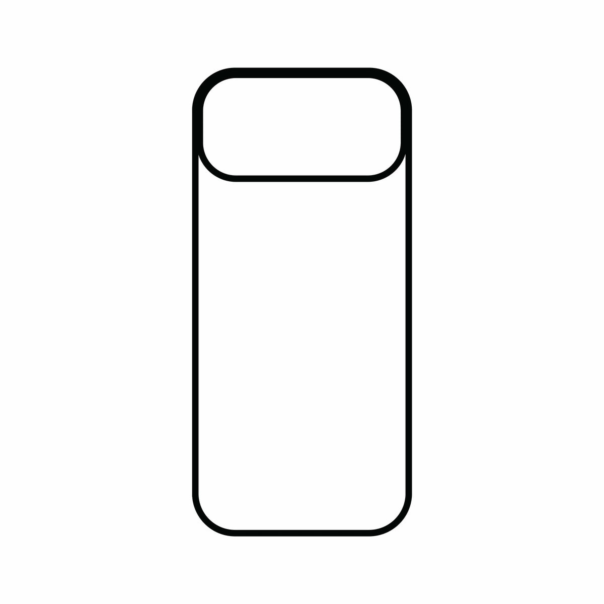 Coque-sublimation.fr Coque Sublimable iPhone 17 Pro Coque Sublimation Apple Compatible MagSafe - Contour noir Coque Sublimation Apple Compatible MagSafe - Contour noir