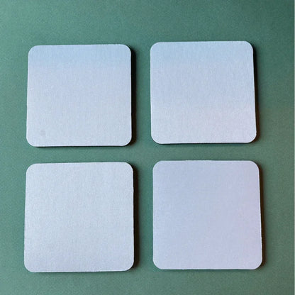 Destockage sac Lot de 4 dessous de verre en mousse Lot de 4 dessous de verre en mousse